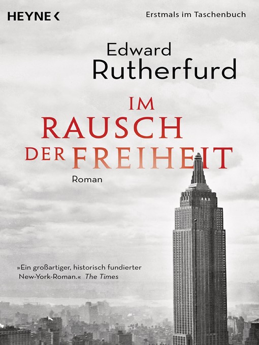 Title details for Im Rausch der Freiheit by Edward Rutherfurd - Wait list